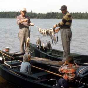 Fishing line with kids