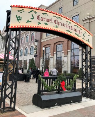 Carmel Christkindlmarkt sign