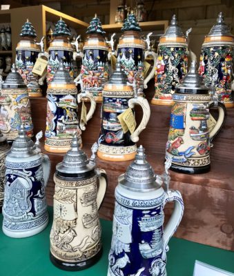 beer steins