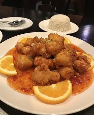 orange chicken