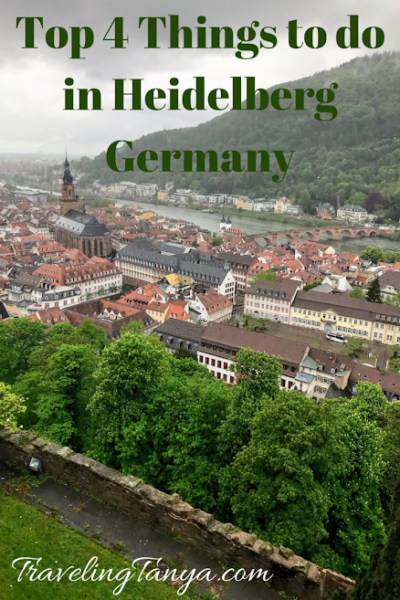 Learn the top 4 things to do in Heidelberg Germany and discover what makes this German town such a popular destination. | Traveling Tanya