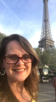 tanya at eiffel tower