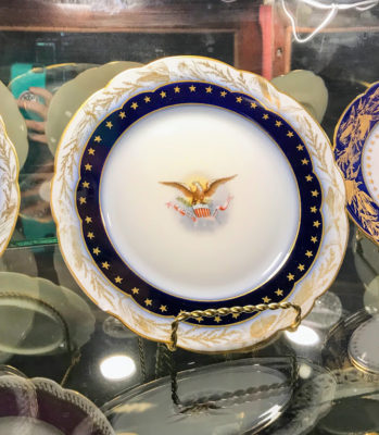 Benjamin Harrison China pattern