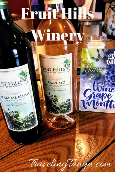 Sit a spell and enjoy a variety of wines from sweet to dry at Fruit Hills Winery. Enjoy some fresh on the large deck sipping a glass of wine with family and friends in Northern Indiana.