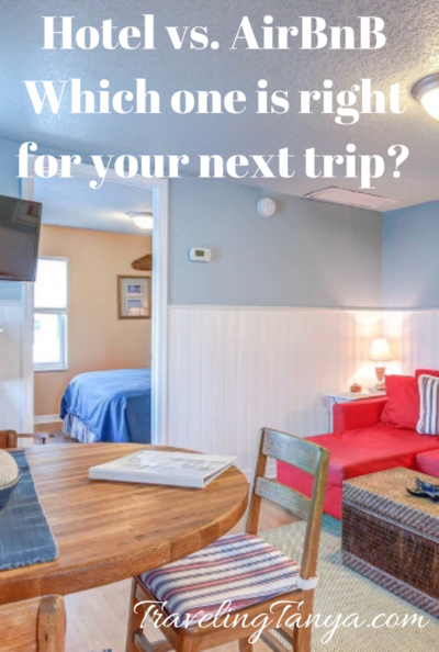 AirBnB provides a variety of lodging options. Compare traditional hotels and AirBnBs to make an informed decision on your next trip. | Traveling Tanya