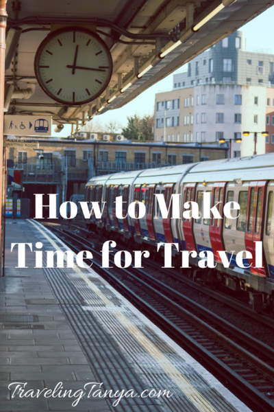 Finding time to travel is one of the biggest obstacles that keeps busy people from seeing the world. Get tips from Traveling Tanya on how you can find more time in your hectic schedule to experience the many benefits of travel. | Traveling Tanya