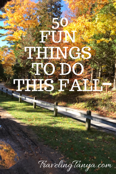 Fall is the perfect time to travel whether you head out of town or explore close to home. Here are 50 fun activities to keep you busy this fall.