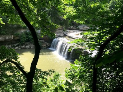 view of upper falls