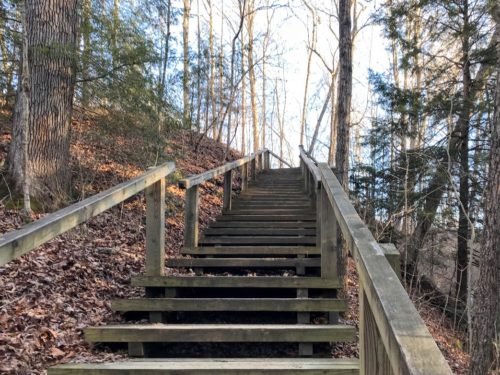 trail stairs