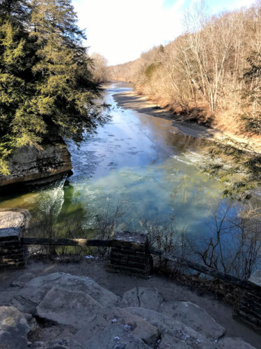 sugar creek from sunset point