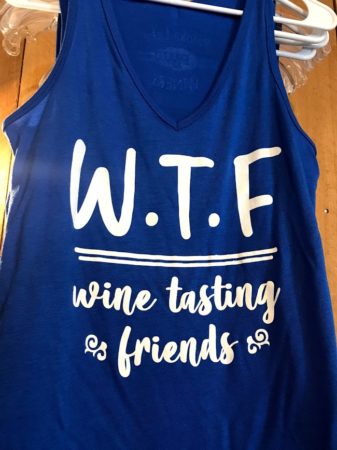 wine tasting friends shirt