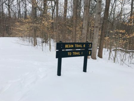 trail 6 sign