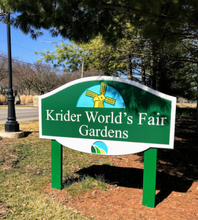 krider garden sign