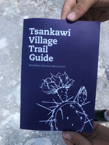 Tsankawi trail guide