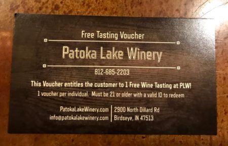 wine tasting voucher