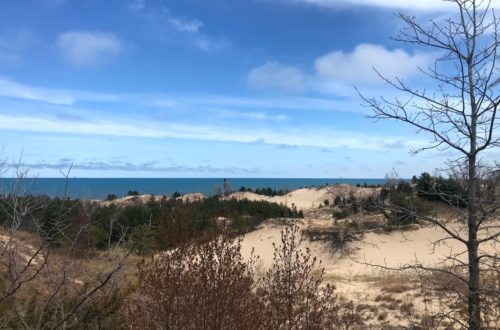 indiana dunes beach view