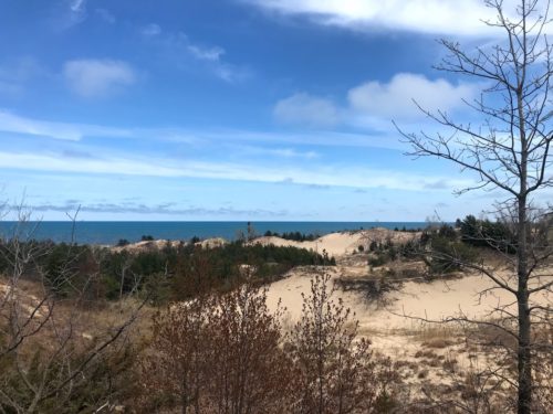 indiana dunes beach view