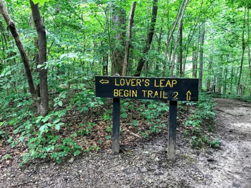 trail sign