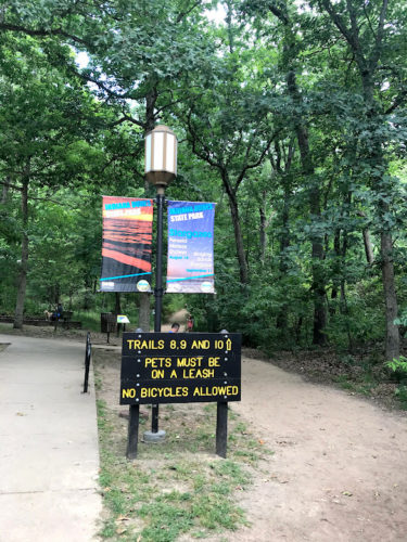 trail sign