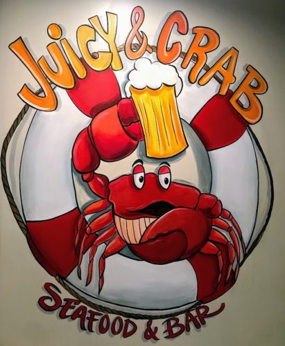 juicy and crab