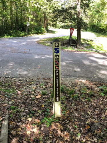 trail sign