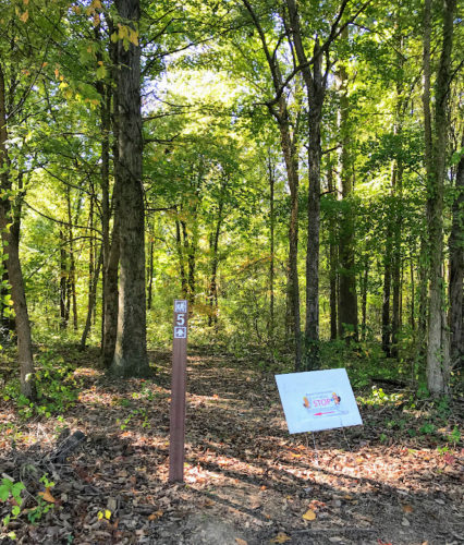 trail sign