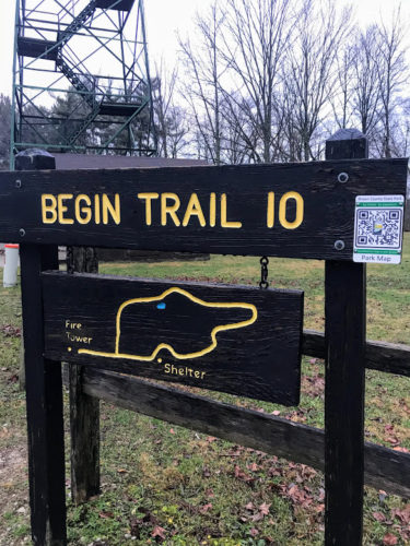 trail sign