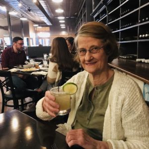 mom with margarita