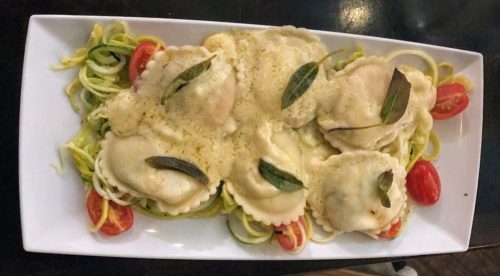 lobster ravioli