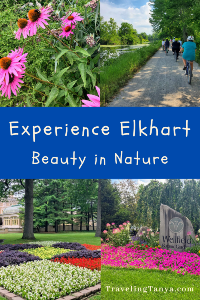 Experience Elkhart County with a glimpse of the impressive Quilt Gardens, Wellfield Botanical Gardens, expansive trails, & tons of nature in northern Indiana.