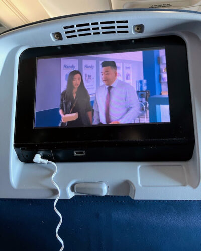 airplane tv