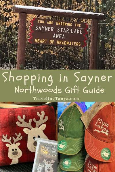 Spend some time shopping in Sayner, Wisconsin to find the perfect gifts and souverniers of your time in the Northwoods.