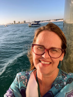 tanya on boat