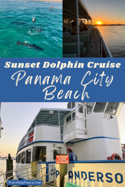 Hop aboard the Captain Anderson III for a sunset dolphin cruise in Panama City Beach Florida!