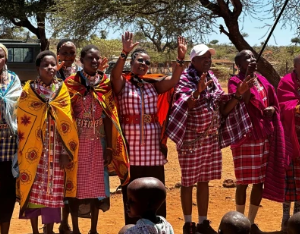 Maasai girls