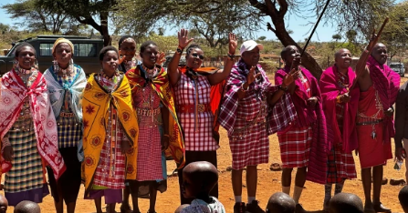 Maasai girls