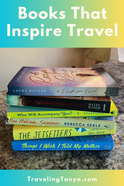 Get a glimpse into 6 books that inspire travel and quench your wanderlust.