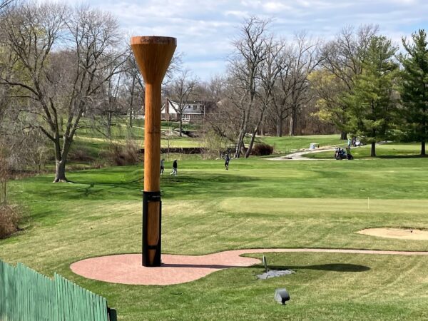 giant golf tee