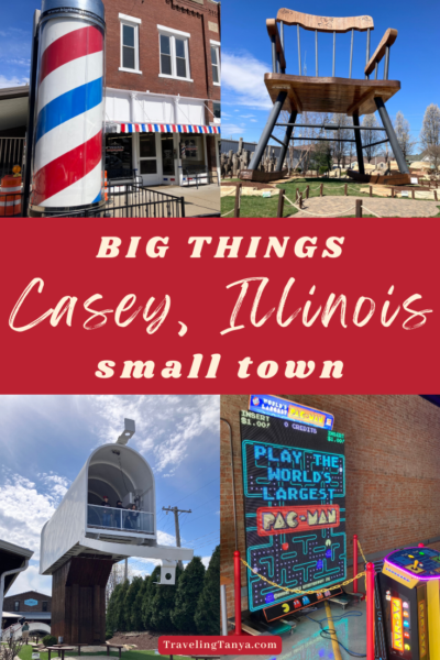 Venture to Casey Illinois to check out all the BIG things in this small town! 