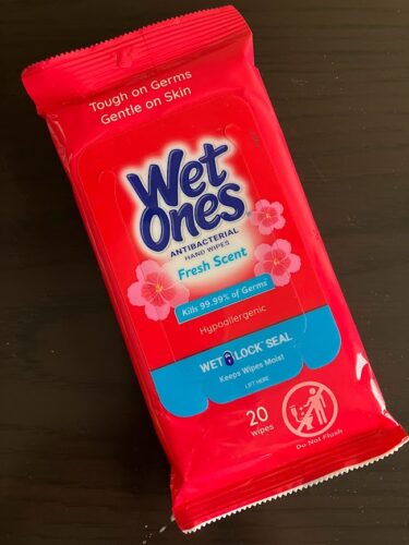 wet wipes