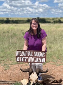 tanya at kenya tanzania border