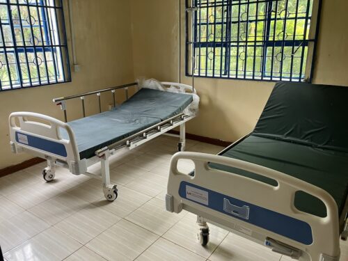 hospital beds