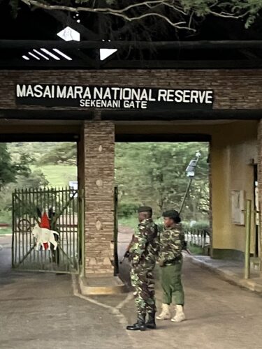 maasai mara entrance