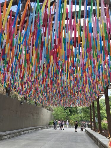 colorful streamers