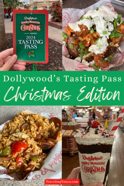 Discover all the savory and sweet eats with Dollywood's Tasting Pass during the Christmas season! 