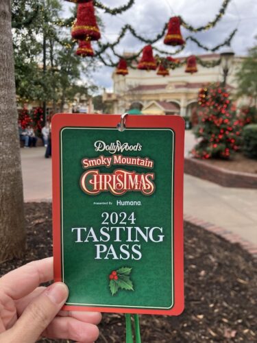 tasting pass