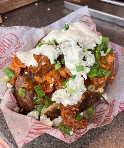 buffalo chicken potato