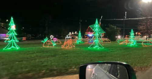 christmas light display